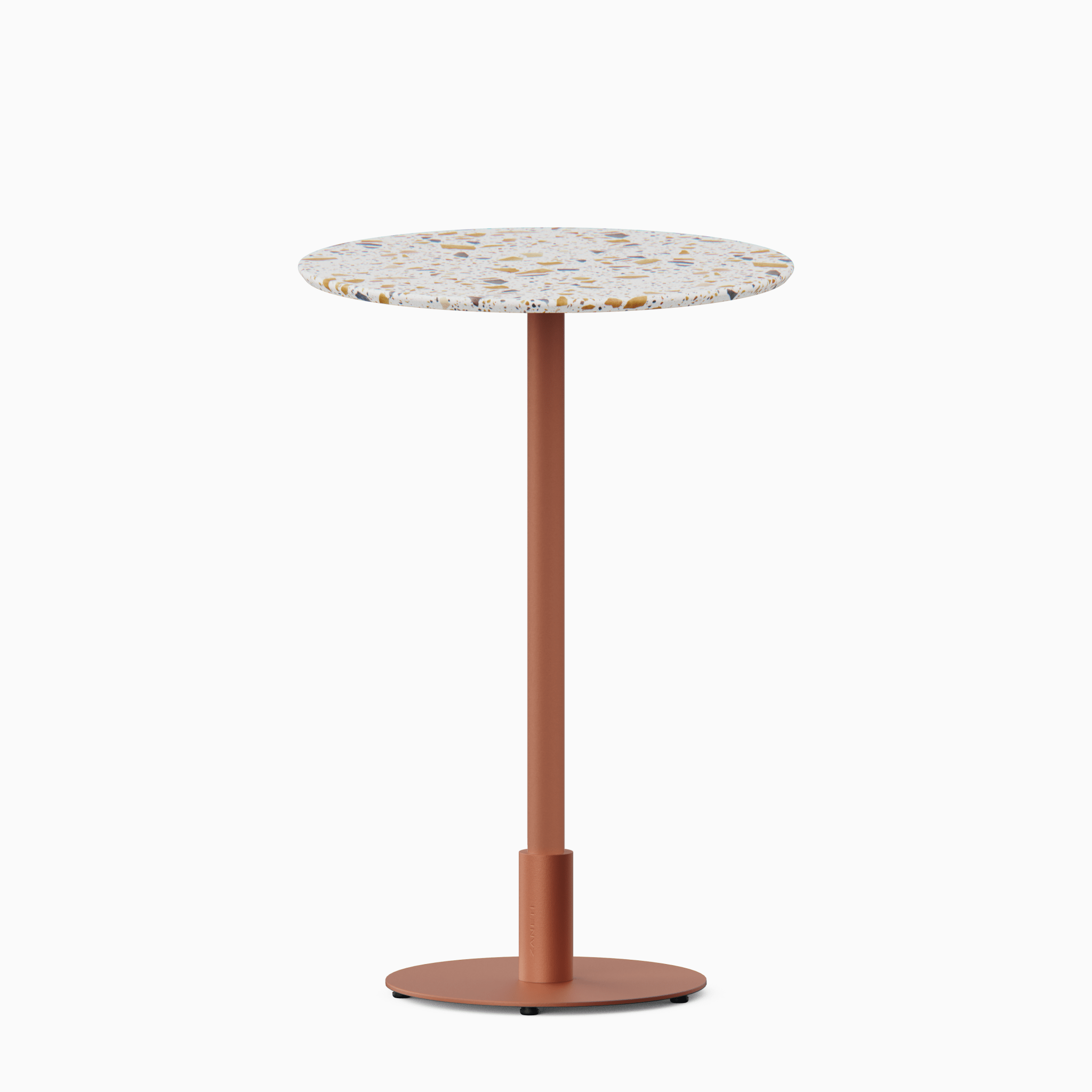 Pillar Bar Table P210 (Terrazzo) - Zaneti - Italian Colourful Living