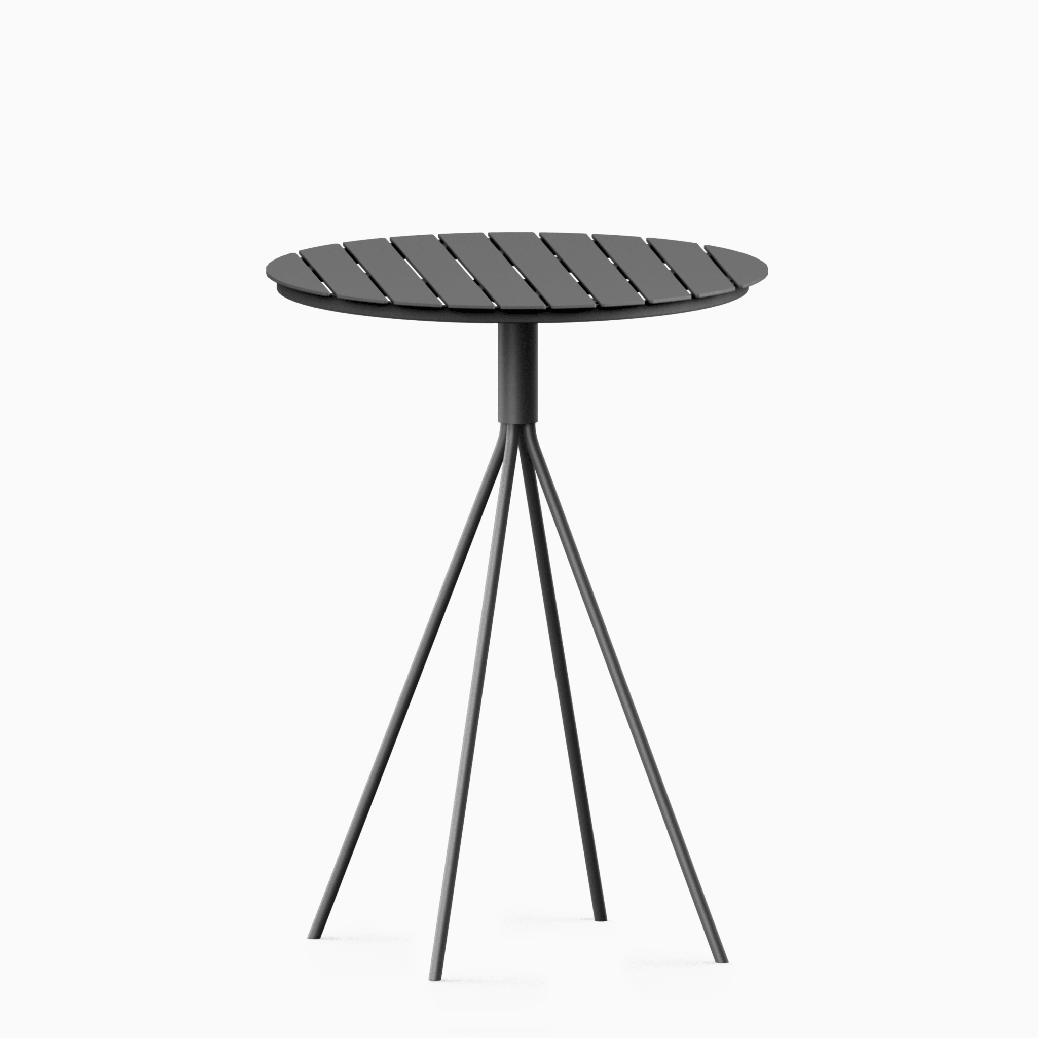 Solis Bar Table S510 (Aluminium) - Zaneti - Italian Colourful Living