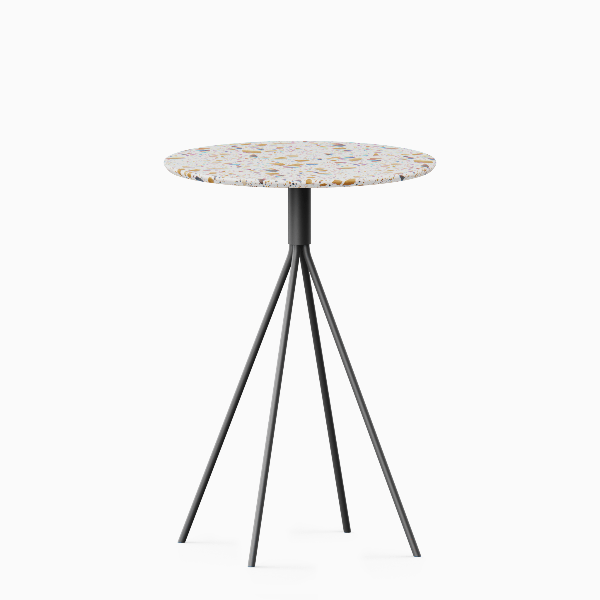 Solis Bar Table S510 (Terrazzo) - Zaneti - Italian Colourful Living