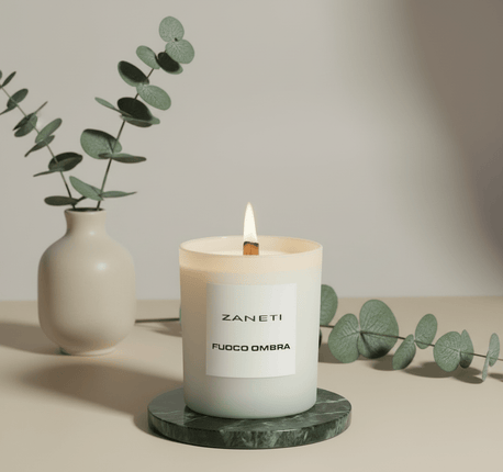 Soy Wax Candle - Fuoco Ombra - Zaneti - Italian Colourful Living